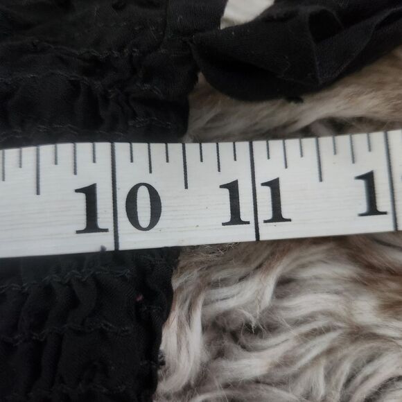 Blue Life Revolve Tasha Top Smocked Tube Top with Arm‎ Ties Black Size XS - Picture 7 of 8